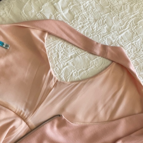 Alice and Olivia women sleeveless peplum Dress 👗 pale plum size WAS gently worn - Picture 12 of 15